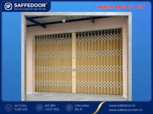 cửa kéo đài loan có lá