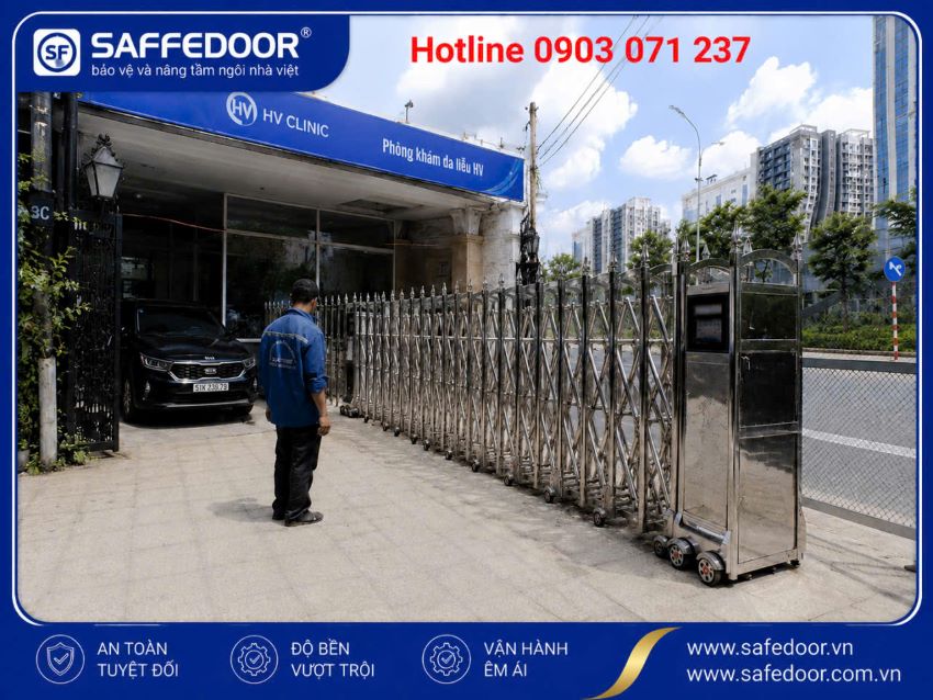 Cửa cuốn – Cửa cổng xếp